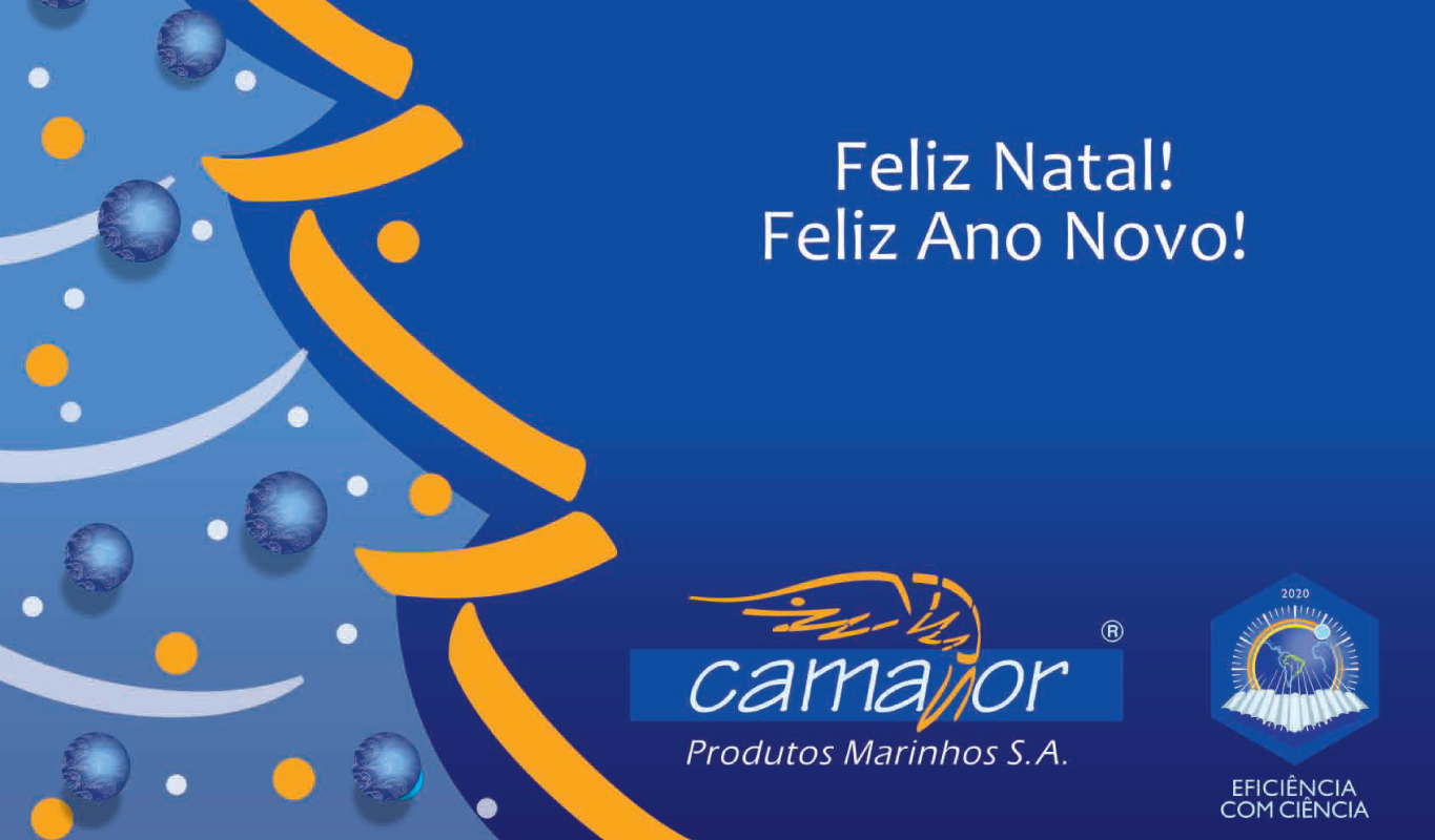 Feliz Natal - Camanor Produtos Marinhos