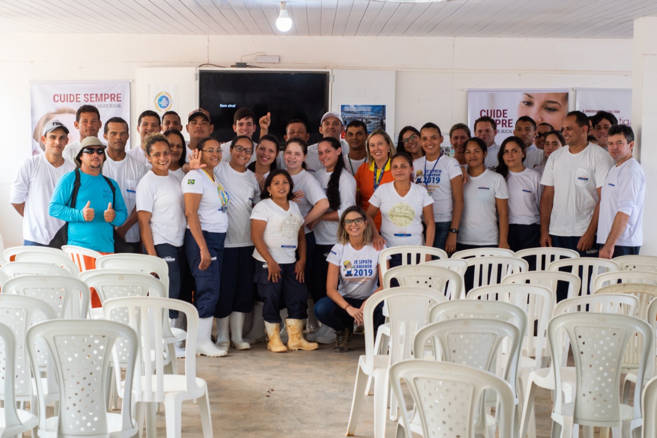 Colaboradores em palestra da SIPATR 2019